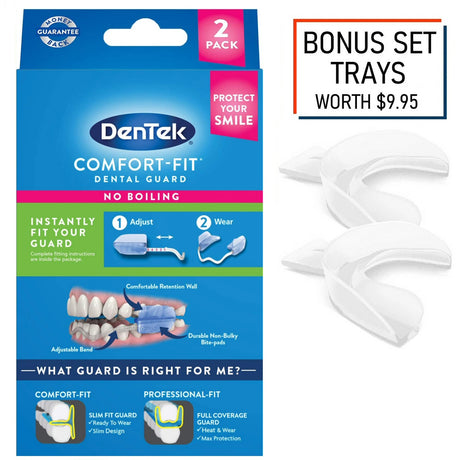 DenTek Comfort Fit Night Dental Guard (2 Pack) DenTek 