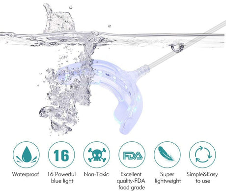16 LED Accelerator Light with Attached Mouth Trays Whiter Smile 